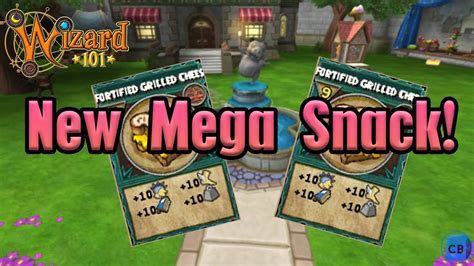 Crafting the NEW Mega Snack in Wizard101 .